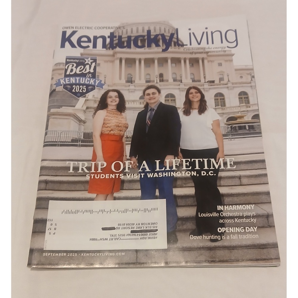 Kentucky Living Magazine- Trip Of‎ A Lifetime September 2025